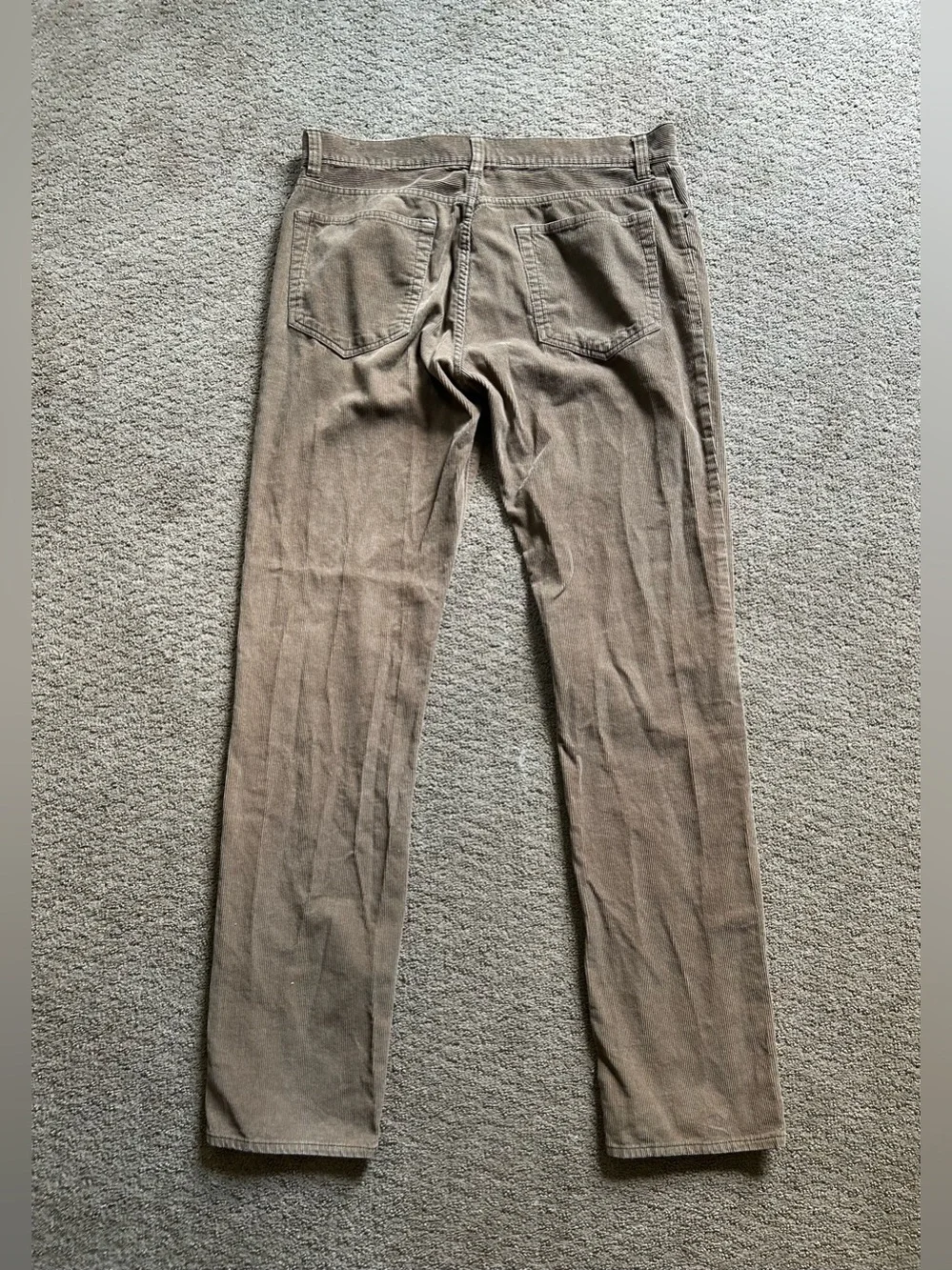 J Crew The Sutton Corduroy Pants Mens 32x32 Brown Straight Leg Casual Trousers